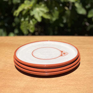 Assiettes en poterie - Les Poteries de Sylvie 
