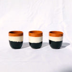 Load image into Gallery viewer, verre à café en poterie - Les Poteries de Sylvie céramique artisanale
