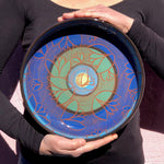 Load image into Gallery viewer, plat en poterie - pièce unique Les Poteries de Sylvie céramique artisanale
