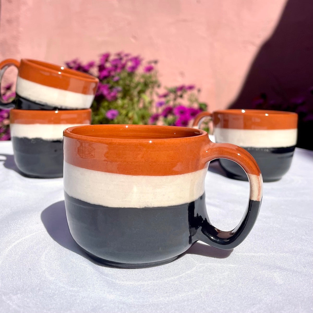 tasses à café en céramique - Les Poteries de Sylvie céramique artisanale