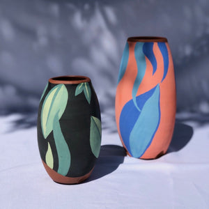 Vase en céramique - Poterie faite à la main en France – Les Poteries de  Sylvie